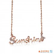 au750彩金項鏈圖片  au750彩金項鏈圖片及價格