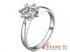 鉑金戒托襯托鉆石的美 正確佩戴也是關鍵