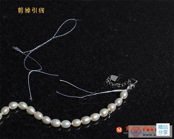 
	珍珠項鏈怎么打結

