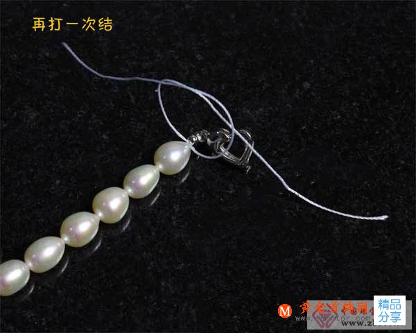 
	珍珠項鏈怎么打結
