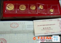 
	鑒定金幣真偽小方法
