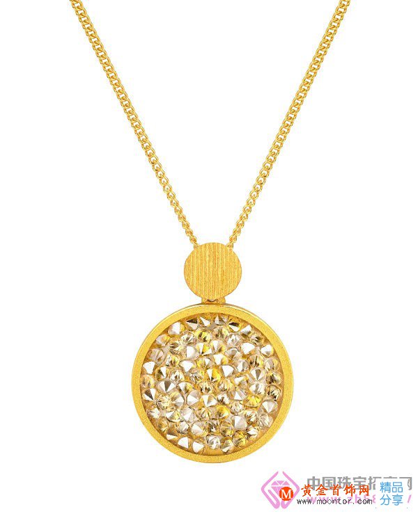 
	金飾配水晶Just Gold凡爾賽花園春夏金飾系列(圖)
