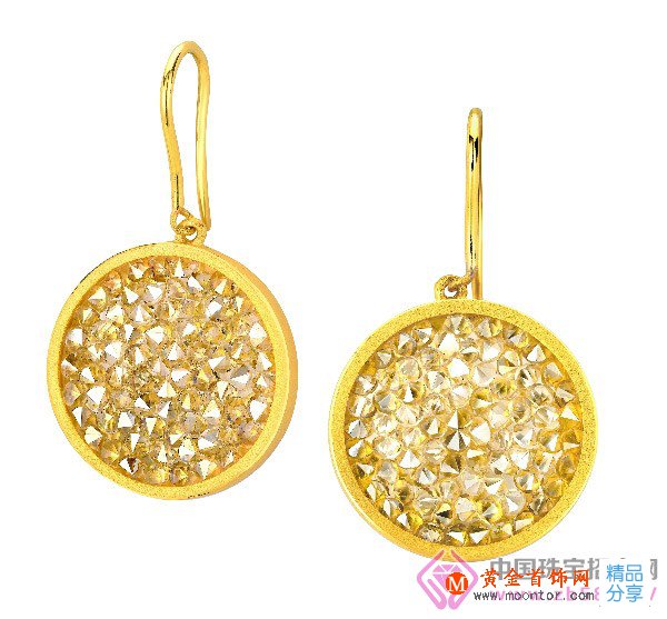 
	金飾配水晶Just Gold凡爾賽花園春夏金飾系列(圖)
