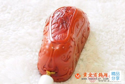 
	北工南紅雕件也有好壞之分
