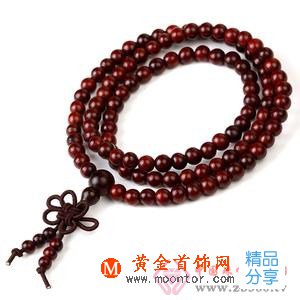 
	小葉紫檀佛珠手鏈介紹
