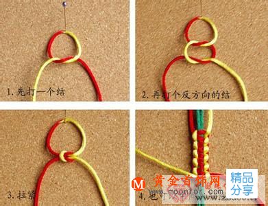 
	佛珠手鏈打結圖解

