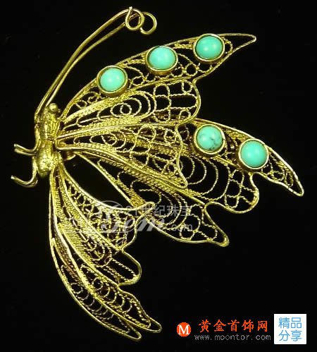 
	中國傳統珠寶工藝“金銀花絲鑲嵌”
