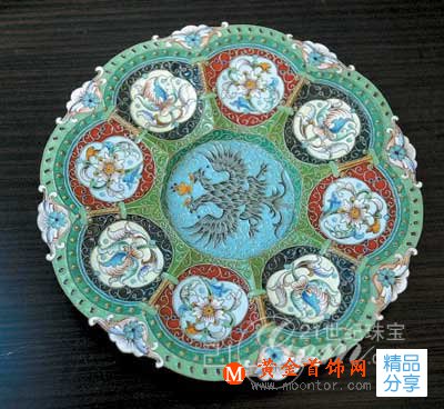 
	中國傳統珠寶工藝“金銀花絲鑲嵌”
