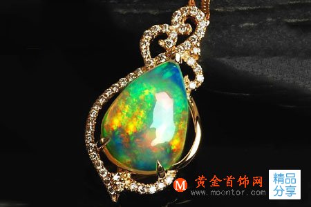 
	歐泊石的造假方法及鑒定技巧
