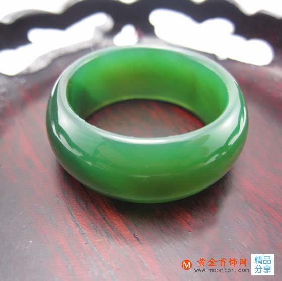 
	綠瑪瑙的鑒別

