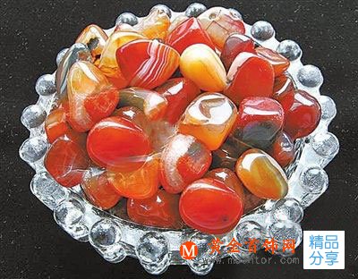 
	豐富多變的瑪瑙顏色和品種
