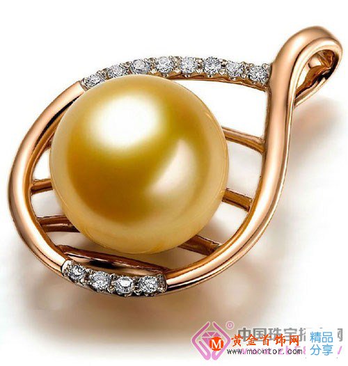 
	大顆粒金色珍珠目前成同類中身價高者
