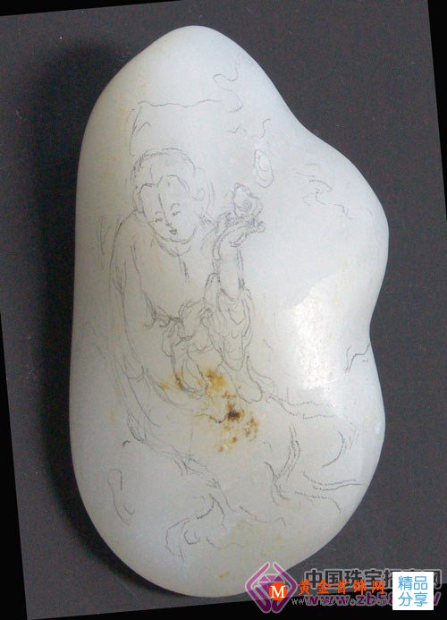
	和田玉工藝制作過程圖解

