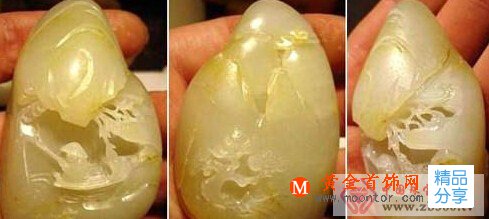 
	和田玉雕刻流程

