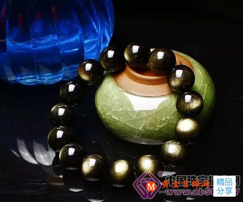 
	金眼黑曜石  好看且有好口彩其價值更高

