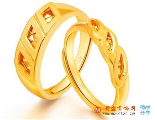 黃金戒指對戒多少錢 黃金情侶對戒怎么選_婚戒首飾