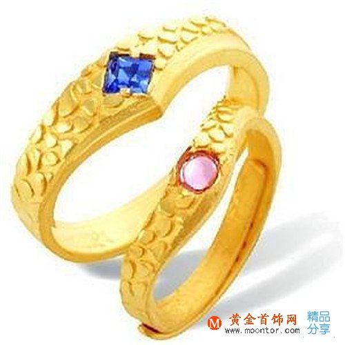 黃金戒指對戒多少錢 黃金情侶對戒怎么選_婚戒首飾