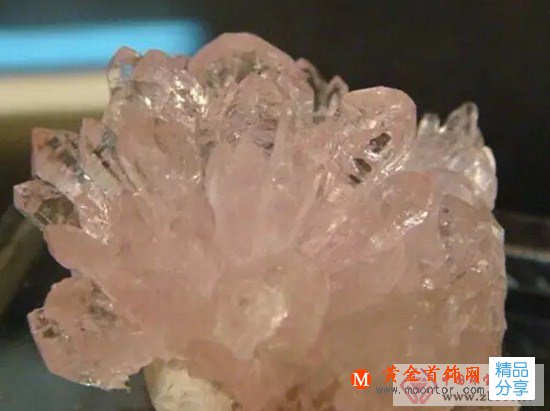 
	春天來啦，戴對芙蓉石迎桃花！
