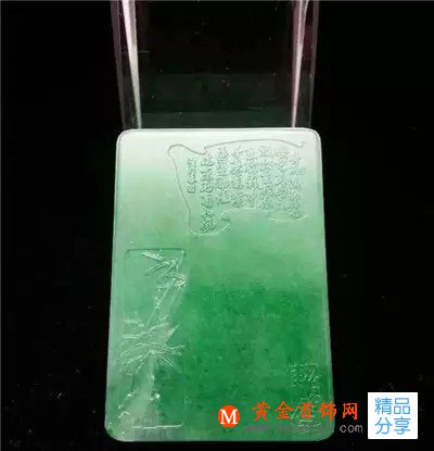 
	為何少見翡翠上的書法？
