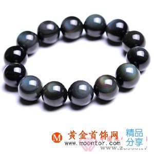 
	彩虹眼黑曜石介紹
