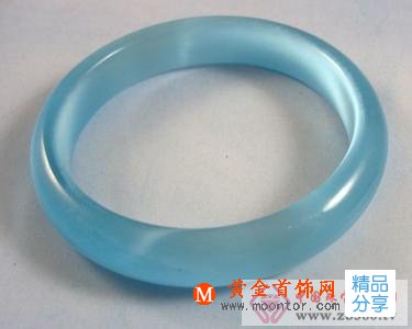 
	貓眼石手鐲的鑒別
