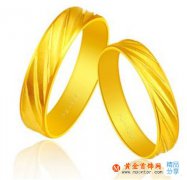 黃金戒指對戒多少錢 黃金情侶對戒怎么選_婚戒首飾
