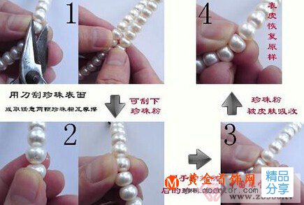 
	天然珍珠鑒別

