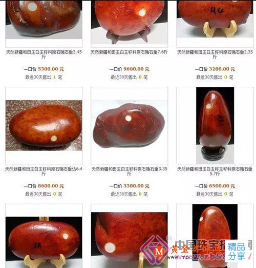 
	和田玉的紅皮與黃沁
