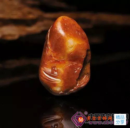 
	和田玉的紅皮與黃沁
