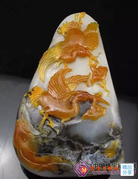 
	和田玉的紅皮與黃沁

