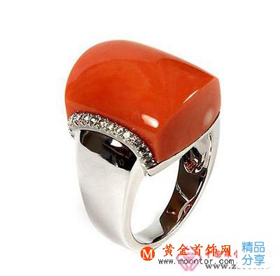 
	紅珊瑚戒指圖片_鑒別方法
