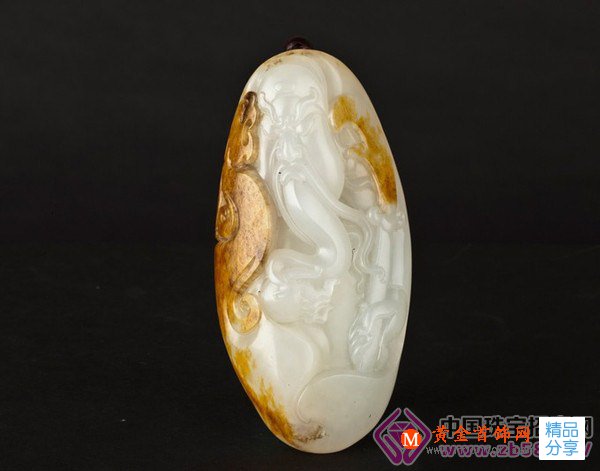 
	精品和田玉器鑒賞《關公》
