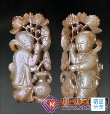 
	古玉鑒藏：吉祥玉童子效仿磨喝樂
