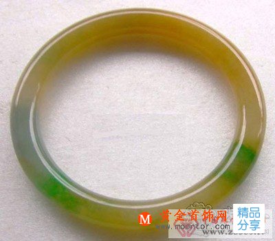 
	黃加綠手鐲的翡翠知識
