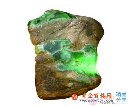 
	玉石原石的鑒別

