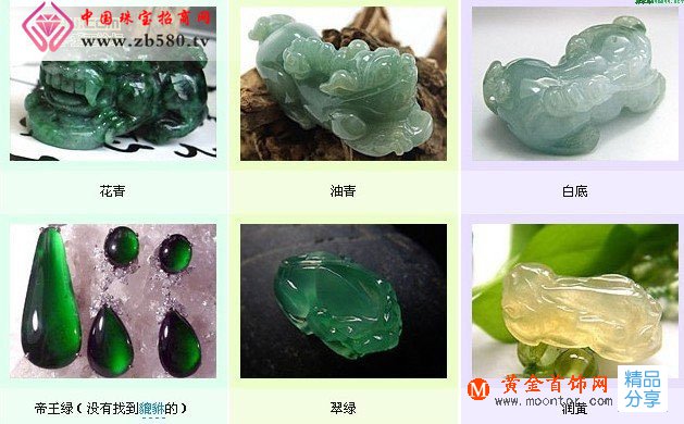 
	翡翠種色有哪些

