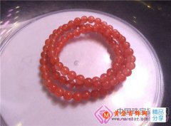 怎么區分南紅瑪瑙手串和紅碧石?