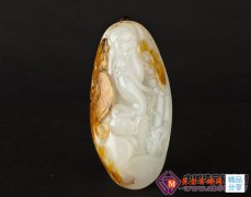 精品和田玉器鑒賞《關公》