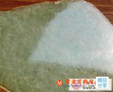 
	水沫子（水沫玉）和玻璃種翡翠的區別
