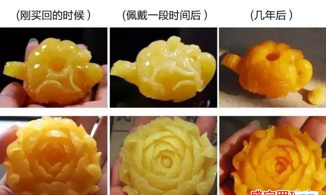 雞油黃蜜蠟帶久了變色，這是怎么回事？