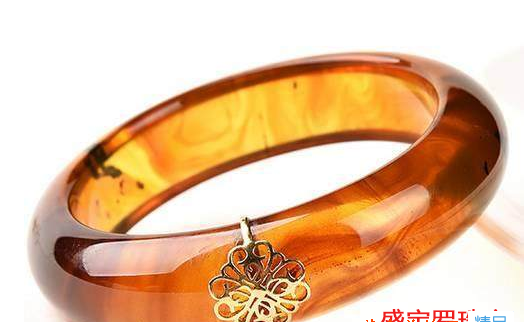 蜜蠟手鐲鑲嵌的
