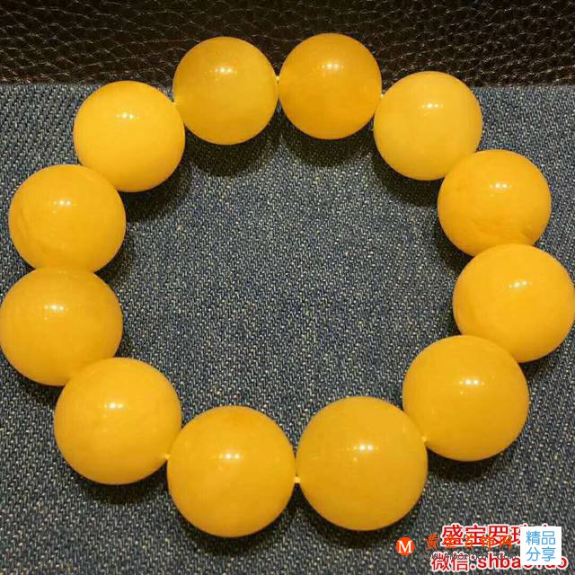 這么受歡迎的蜜蠟手串雞油黃，你不了解下？