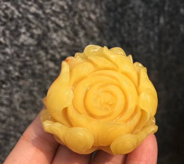 純天然雞油黃老蜜蠟