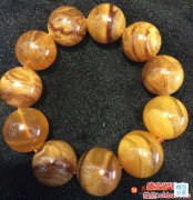 緬甸老蜜蠟手串價格及圖片欣賞，不得不說它那種別樣的美！