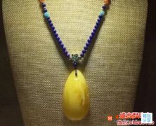 蜜蠟搭配鏈子大全圖，冬季搭配最時尚！