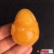 天然蜜蠟吊墜雞油黃