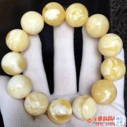 白花蜜蠟手串14mm價格多少錢一克？
