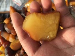 白花蜜蠟圖片原石價格