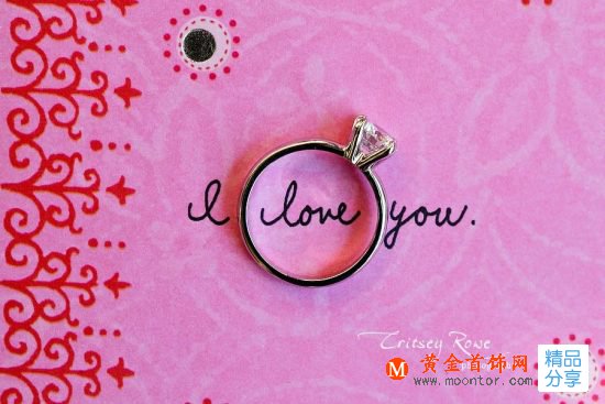 定格幸福瞬間！與眾不同的創意婚戒攝影-創意珠寶