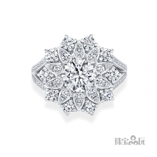 Harry Winston：君子之花-創意珠寶